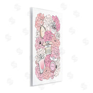 Martina Pavlova | Pink Peonies and Fashion Bottles