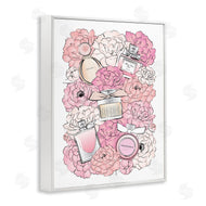 Martina Pavlova | Pink Peonies and Fashion Bottles