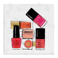 Martina Pavlova | Fashionista Nail Polish Bottles Stacked