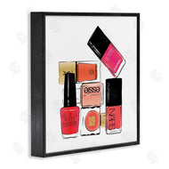 Martina Pavlova | Fashionista Nail Polish Bottles Stacked