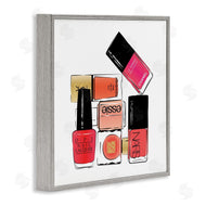 Martina Pavlova | Fashionista Nail Polish Bottles Stacked