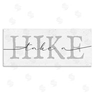 Stupell Studio | Take A Hike Minimal Grey