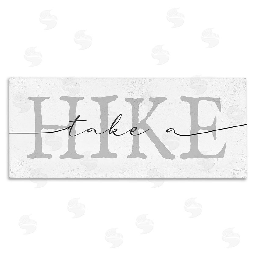 Stupell Studio | Take A Hike Minimal Grey