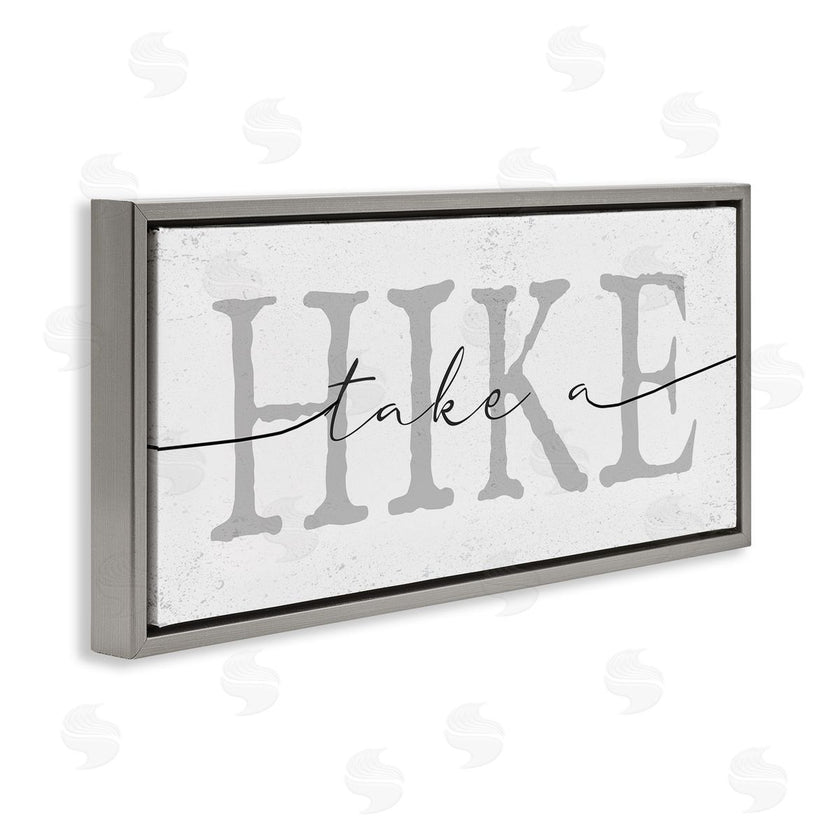 Stupell Studio | Take A Hike Minimal Grey