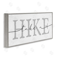 Stupell Studio | Take A Hike Minimal Grey