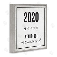 Stupell Studio | 2020 Start Rating Humor