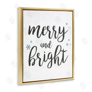 Anna Quach | Merry and Bright Winter Snowflakes