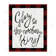 Elizabeth Medley | Glory to Newborn King Plaid Christmas
