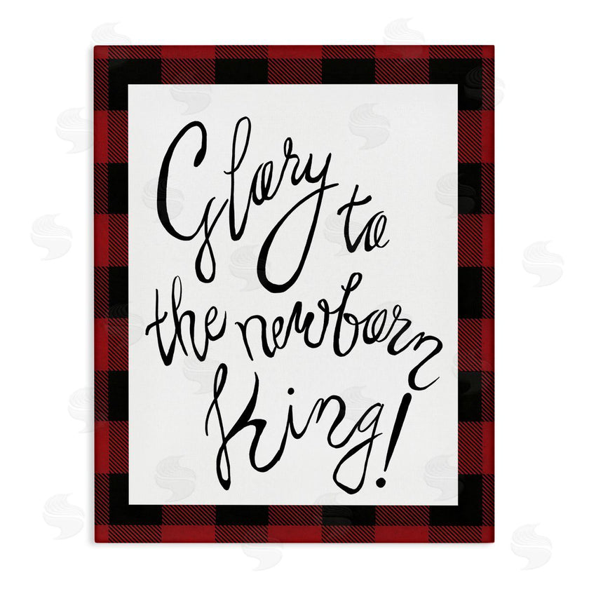 Elizabeth Medley | Glory to Newborn King Plaid Christmas