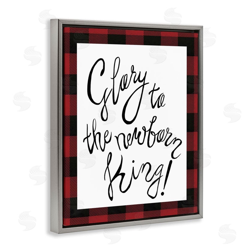 Elizabeth Medley | Glory to Newborn King Plaid Christmas