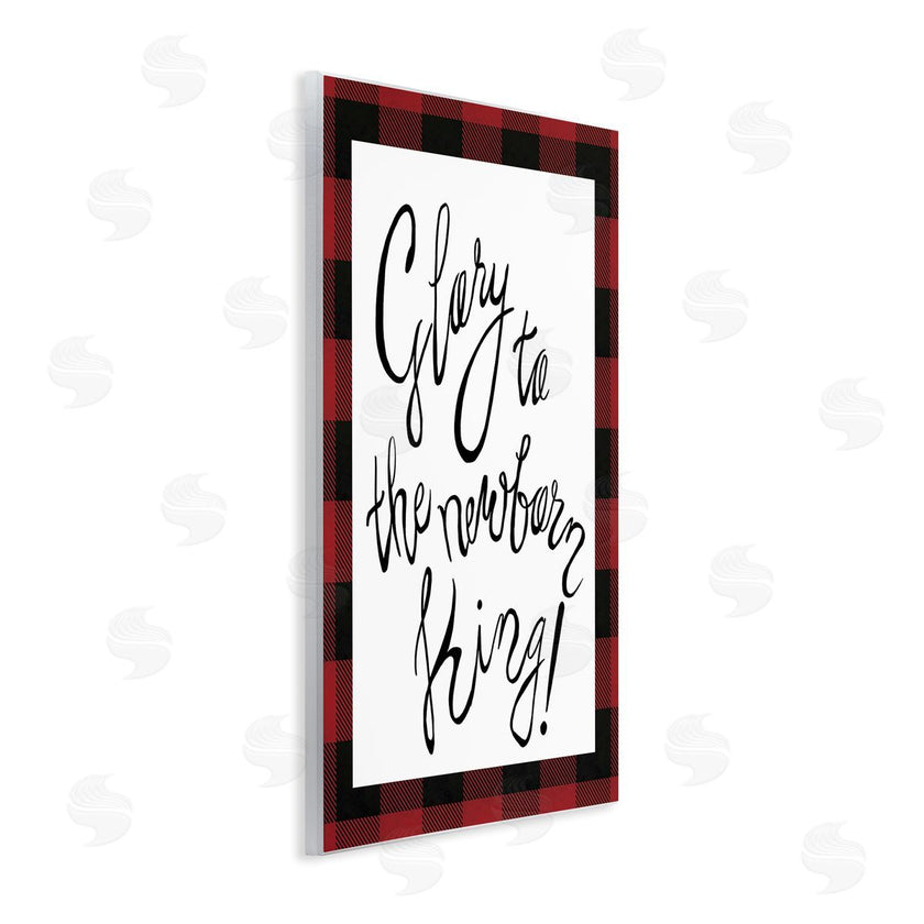 Elizabeth Medley | Glory to Newborn King Plaid Christmas