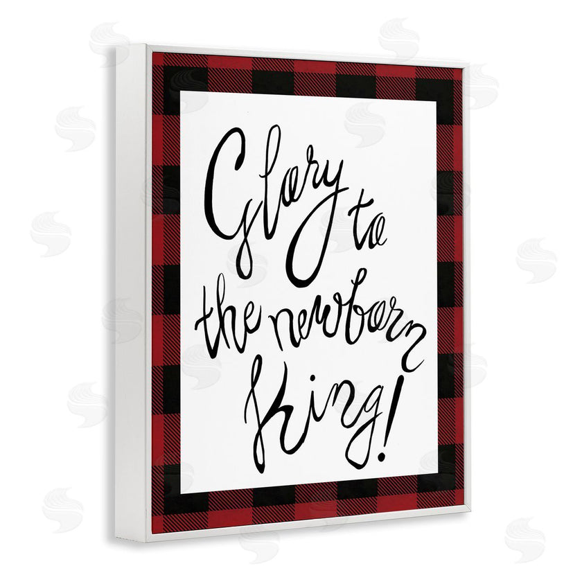 Elizabeth Medley | Glory to Newborn King Plaid Christmas