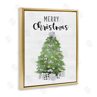 Lanie Loreth | Soft Green Fir Tree Merry Christmas
