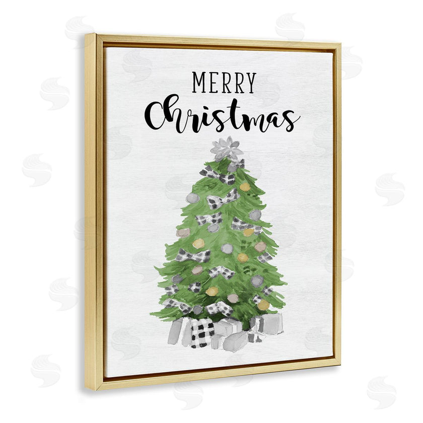 Lanie Loreth | Soft Green Fir Tree Merry Christmas