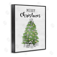 Lanie Loreth | Soft Green Fir Tree Merry Christmas