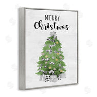 Lanie Loreth | Soft Green Fir Tree Merry Christmas