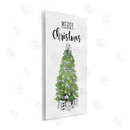 Lanie Loreth | Soft Green Fir Tree Merry Christmas