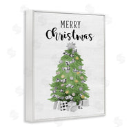 Lanie Loreth | Soft Green Fir Tree Merry Christmas