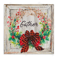 Patricia Pinto | Winter Gather Barn Wood Wreath