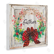 Patricia Pinto | Winter Gather Barn Wood Wreath