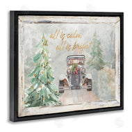 Patricia Pinto | All Is Calm Christmas Country Road