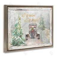 Patricia Pinto | All Is Calm Christmas Country Road