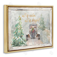 Patricia Pinto | All Is Calm Christmas Country Road