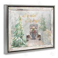 Patricia Pinto | All Is Calm Christmas Country Road
