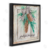 Patricia Pinto | Grateful Blessing Winter Pinecone