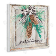 Patricia Pinto | Grateful Blessing Winter Pinecone