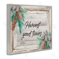 Patricia Pinto | Harvest Good Times Rustic Pinecone Accents