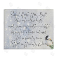 Lanie Loreth | Christmas Silent Night Winter Bird Illustration