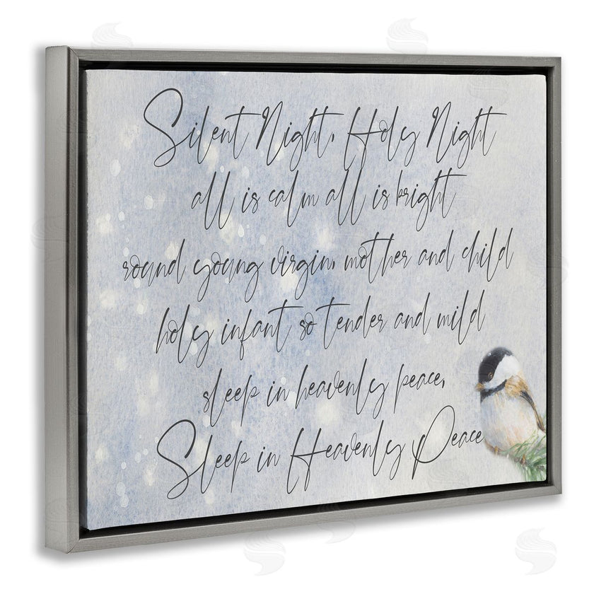 Lanie Loreth | Christmas Silent Night Winter Bird Illustration