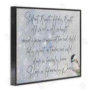 Lanie Loreth | Christmas Silent Night Winter Bird Illustration