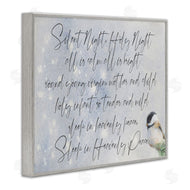 Lanie Loreth | Christmas Silent Night Winter Bird Illustration