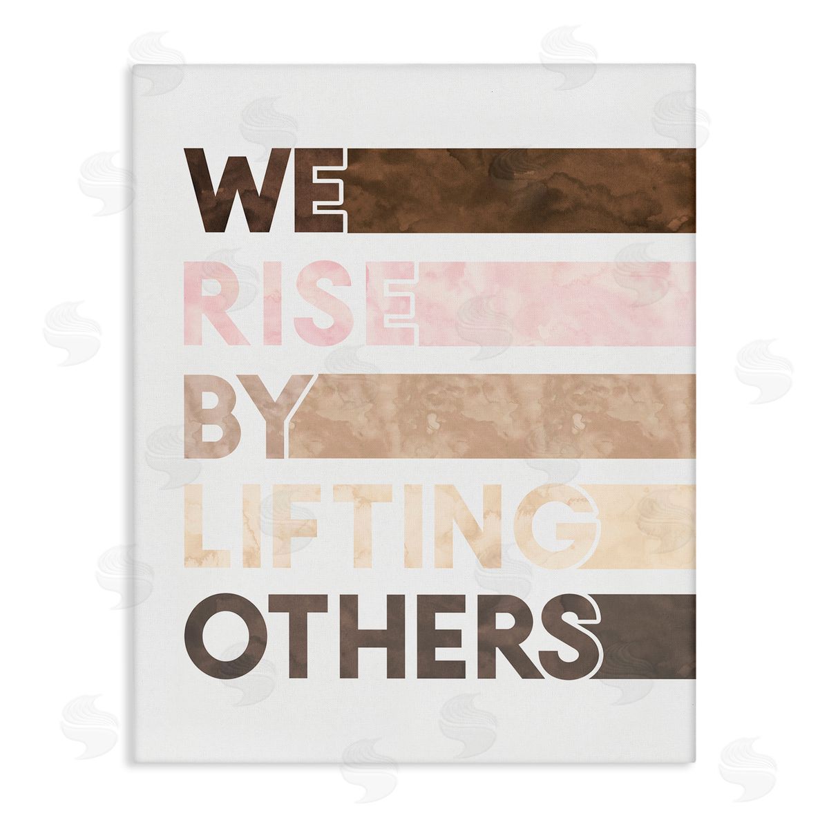 Erica Billups Rise By Lifting Others Motivational Phrase Canvas Wall Art