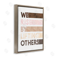 Erica Billups | Rise By Lifting Others Motivational Phrase
