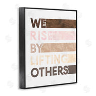 Erica Billups | Rise By Lifting Others Motivational Phrase