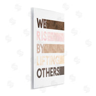 Erica Billups | Rise By Lifting Others Motivational Phrase