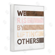 Erica Billups | Rise By Lifting Others Motivational Phrase