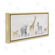 Stupell Studio | Adorable Jungle Animals Wildlife