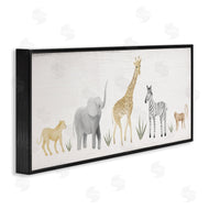 Stupell Studio | Adorable Jungle Animals Wildlife