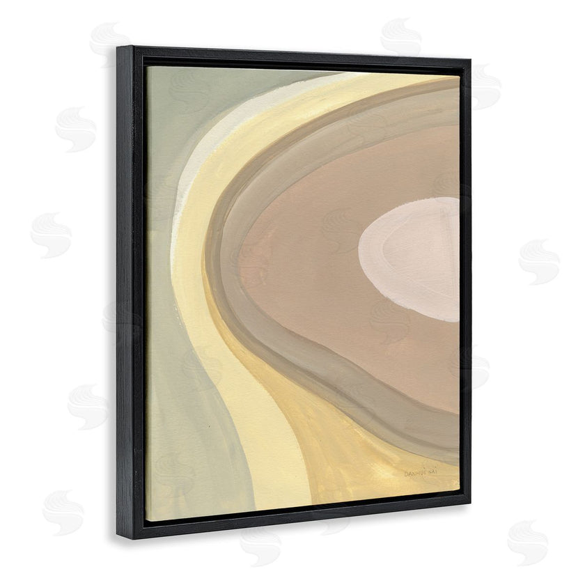 Danhui Nai | Abstract Organic Curves Neutral Brown Yellow