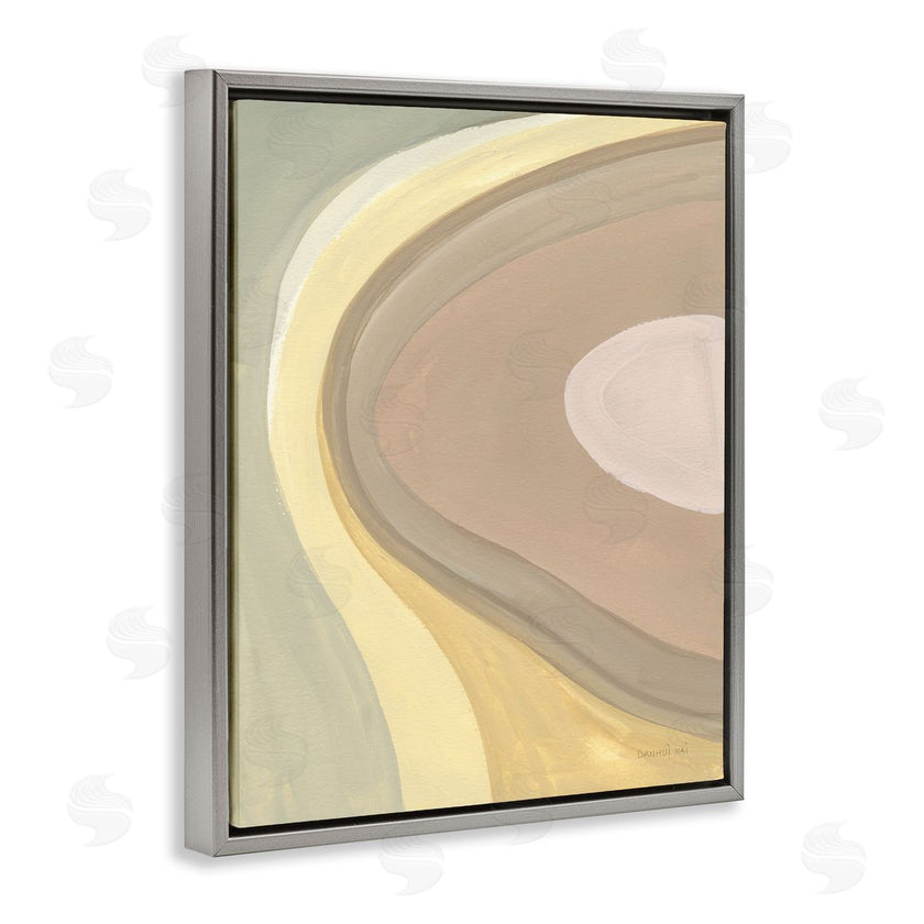 Danhui Nai | Abstract Organic Curves Neutral Brown Yellow