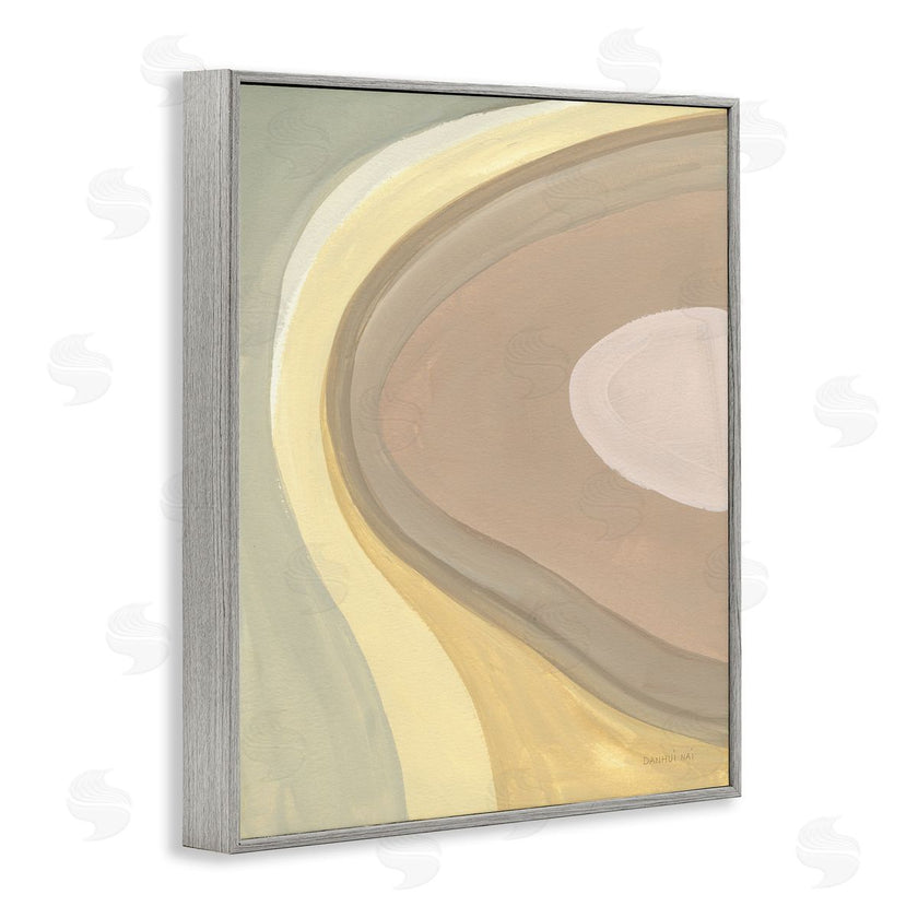 Danhui Nai | Abstract Organic Curves Neutral Brown Yellow