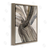 Albena Hristova | Curved Coastal Driftwood Abstraction Neutral Brown
