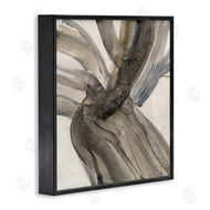 Albena Hristova | Curved Coastal Driftwood Abstraction Neutral Brown