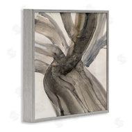 Albena Hristova | Curved Coastal Driftwood Abstraction Neutral Brown
