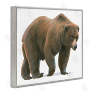 James Wiens | Wild Northern Bear Minimal Forest Animal