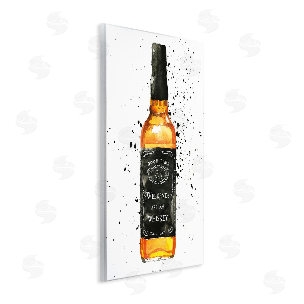Weekends Are For Whiskey Wood Plaque Wall Art, Home Decor by Mercedes Lopez Charro